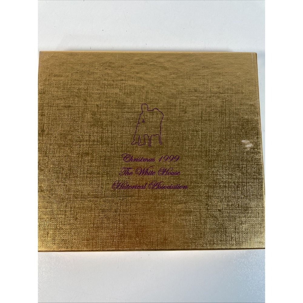 White House Historical Association ornament 1999 Abraham Lincoln Complete W/box - Picture 1 of 10